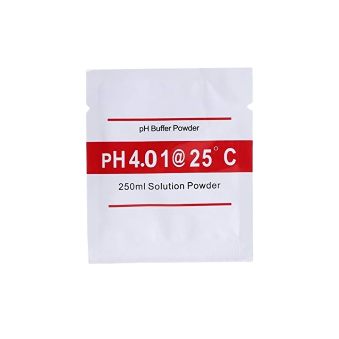 Kalibrierpulver und Aufbewahrungsbox pH 4,01 250ml