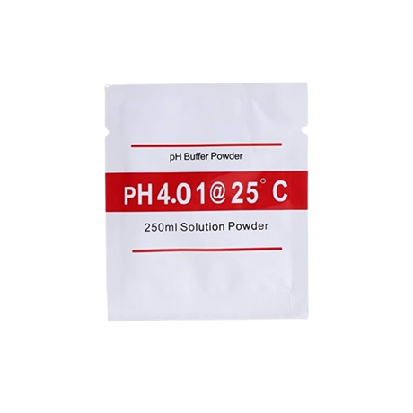 Kalibrierpulver und Aufbewahrungsbox pH 4,01 250ml