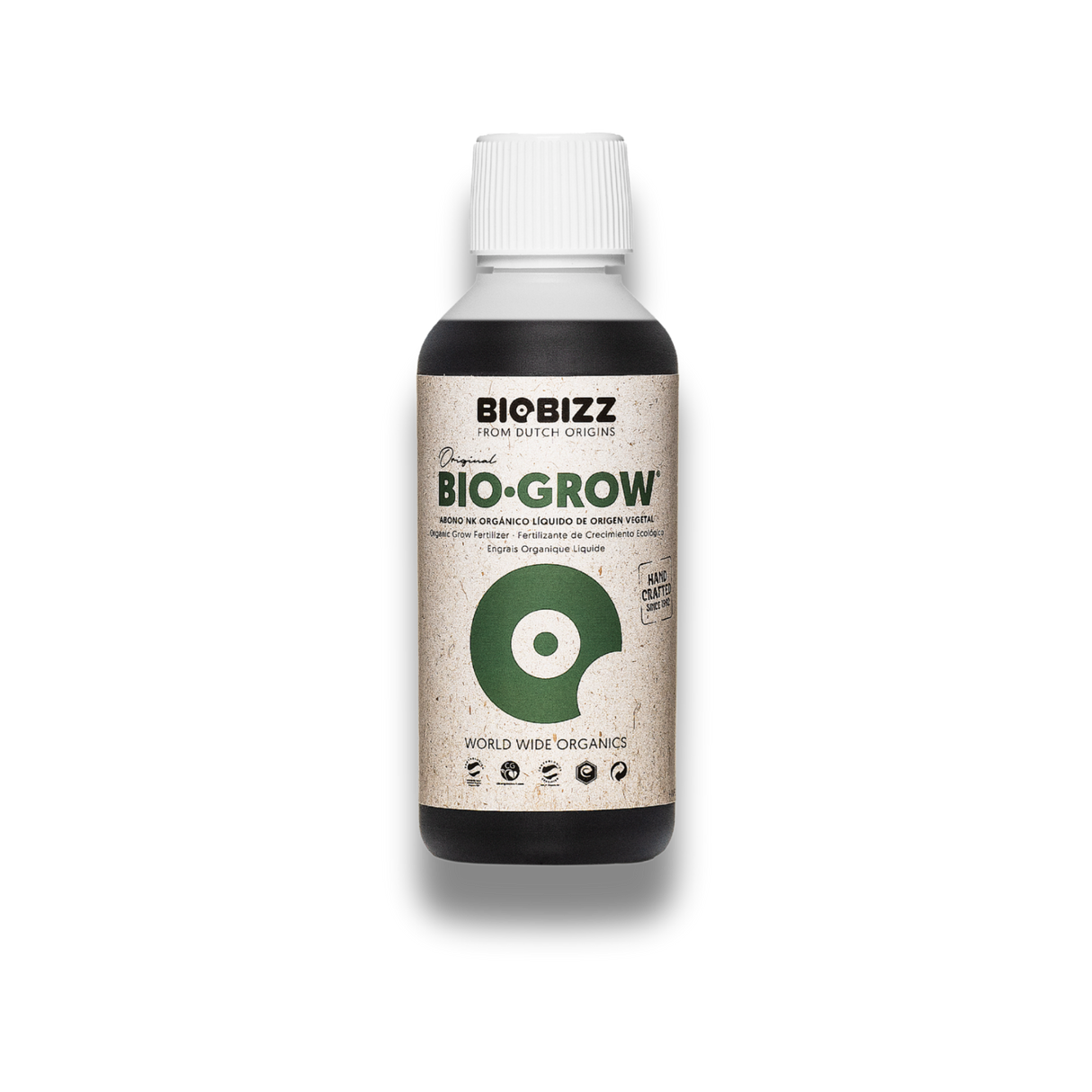 BioBizz Bio-Grow 250 ml organischer Flüssigdünger für Wachstum