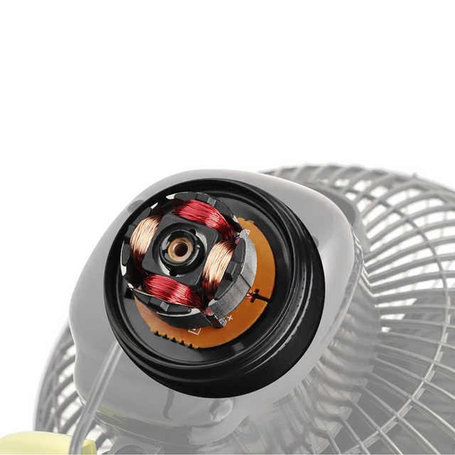 Hochwertiger, bürstenloser Motor des Garden Highpro Clip-Ventilators – für leisen Dauerbetrieb und lange Lebensdauer
