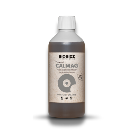 BioBizz CalMag 1 Liter organischer Calcium-Magnesium-Zusatz für Erde, Kokossubstrat und Hydrokulturen