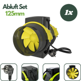 Garden HighPro PROFAN TT 125 Rohrventilator für Growbox Abluft mit 220 und 280 m³/h Luftleistung