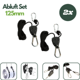 Rope Ratchet Aufhängung 200 cm für Growbox Lüfter, Aktivkohlefilter und LED-Growlampen