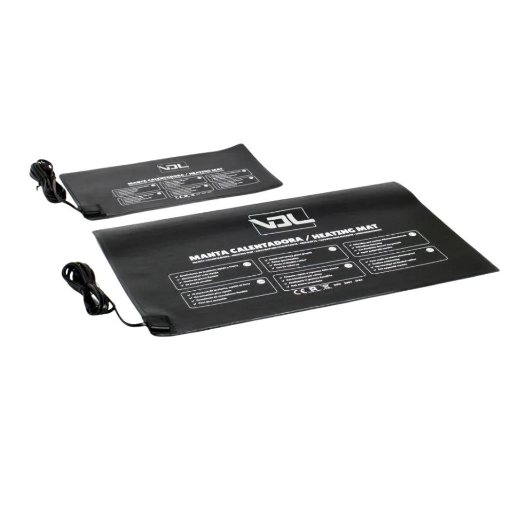 VDL Heizmatte Anzuchtmatte für Pflanzen, zwei Größen 35x25 cm und 55x35 cm, energiesparend