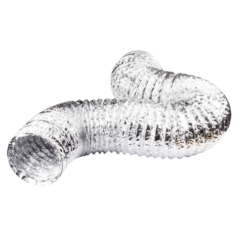 Robuste Verbindung: Flexibel und stark für die Verbindung zwischen Aktivkohlefilter und Ventilator.