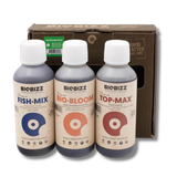BioBizz Try-Pack Outdoor mit Fish-Mix, Bio-Bloom und Top-Max Dünger 3x 250 ml