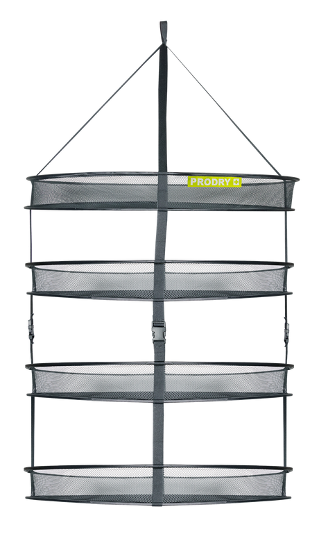 Growzelt Trockennetz Ø 55 cm mit 4 Lagen für gleichmäßige Trocknung