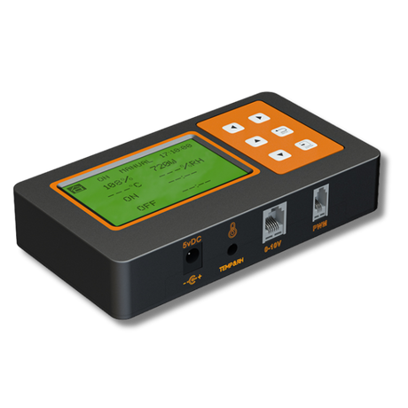 Ignator Light Control LC1 Controller mit LCD-Display und Steuerungstasten.