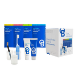 Bluelab pH + EC Reinigungs- und Kalibrierungsset mit Lösungen, Reinigern und Zubehör.