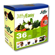 Jiffy Easy Quick Soil Mix – 36 Torfquelltabs Ø 38 mm in Packung für Anzucht