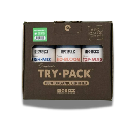BioBizz Try-Pack Outdoor Set – organisches Dünger Komplettset 3x 250 ml