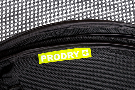 Prodry Trockennetz Detail mit luftdurchlässigem Mesh Material