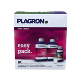 Plagron Easy Pack 100% Terra – Komplettset mit Dünger für Wachstum und Blüte