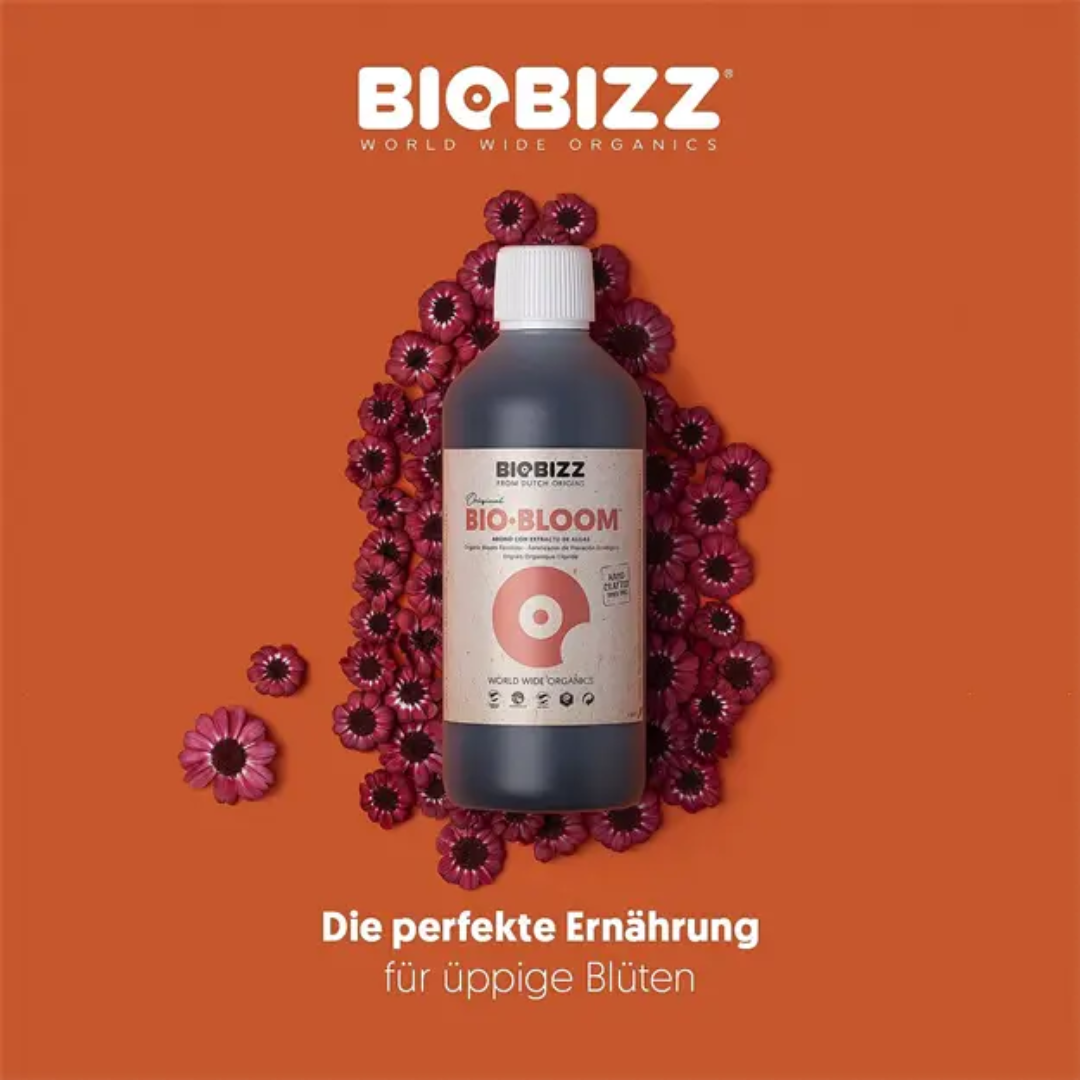 BioBizz Bio-Bloom Blütendünger – organische Nährstoffe für üppige Blüten