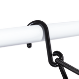 Befestigungshaken des Pronet Pflanzennetzes am Growbox Rahmen