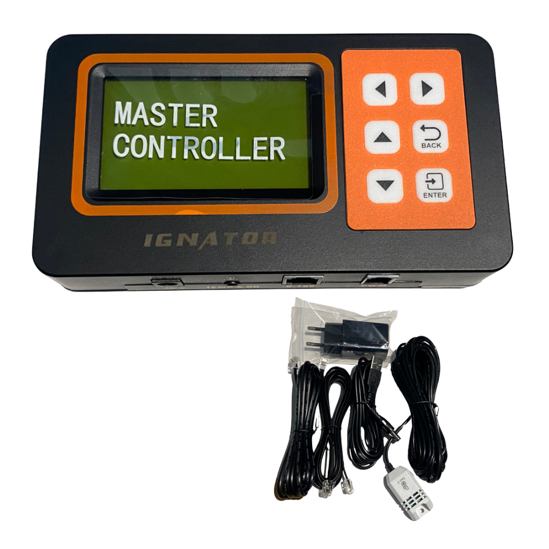 Ignator LC1 Controller Set mit Kabeln und Sensoren für Plug & Play Installation