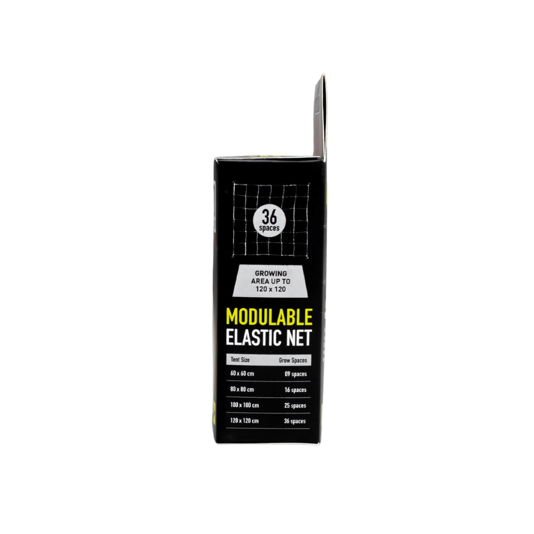 Pronet Ranknetz Verpackung mit Größenübersicht bis 120x120 cm