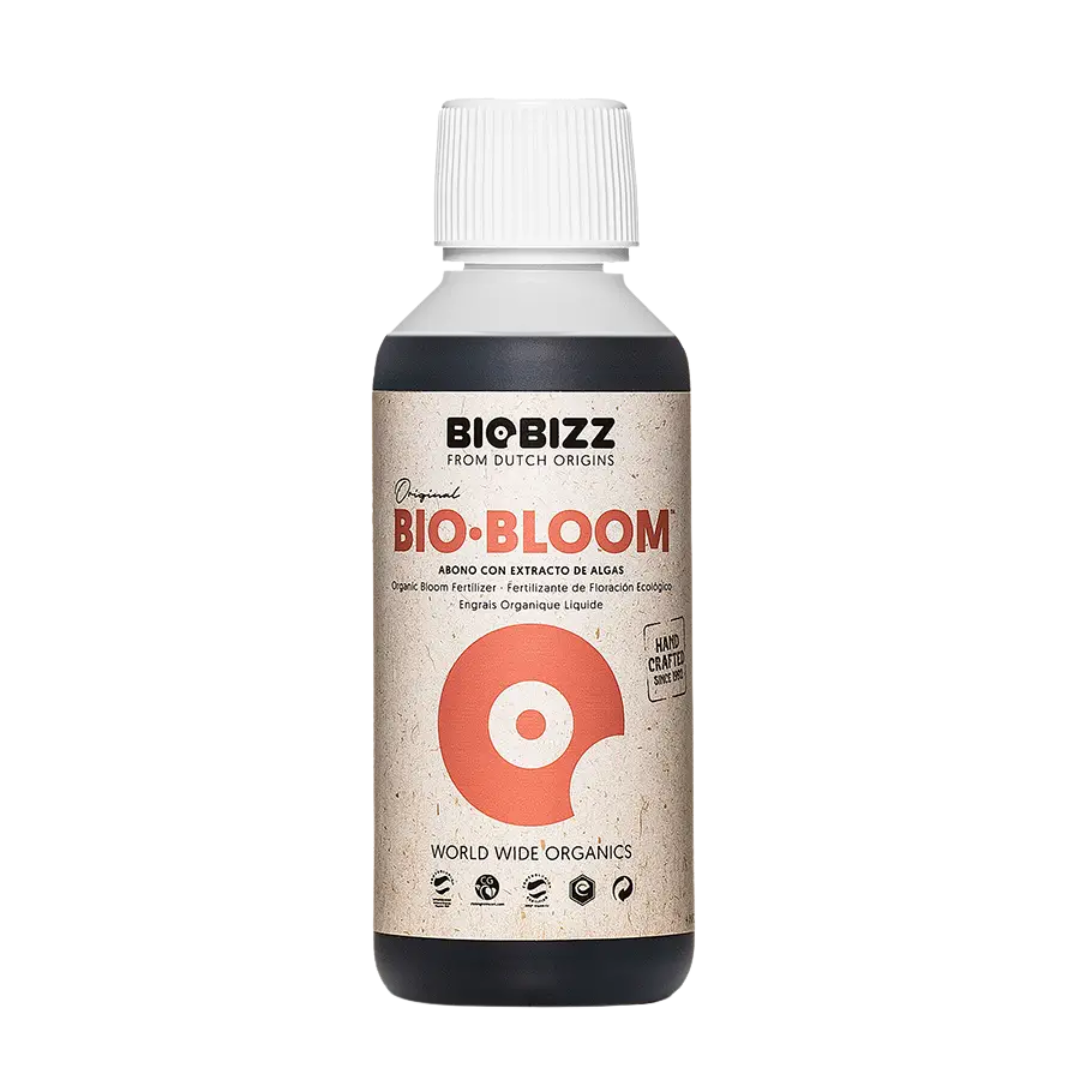 BioBizz Bio-Bloom – organischer Blühdünger mit Kalium, Enzymen und Aminosäuren zur Unterstützung der Blütephase und Fruchtbildung