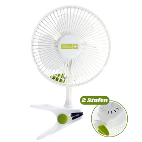 Der Garden HighPro Clip-Ventilator ECO 15W ist die ideale Lösung für eine gleichmäßige Umluft in Growboxen und kleinen Räumen