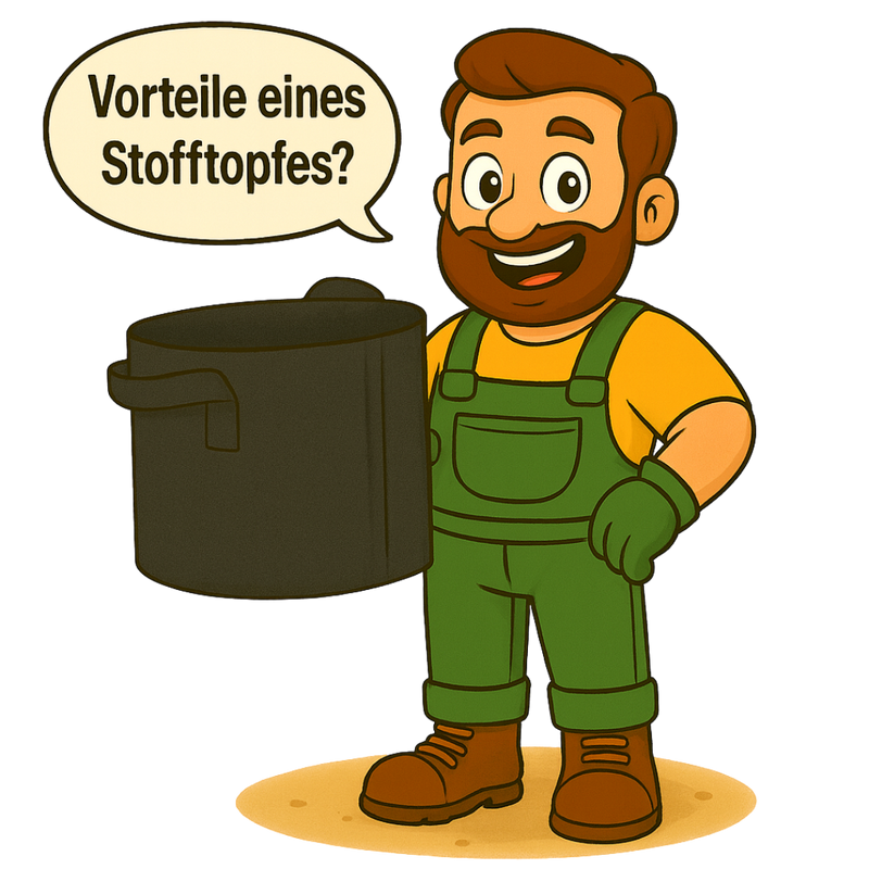 Atmungsaktiv, effizient, sicher – warum Stofftöpfe deine Pflanzen deutlich besser wachsen lassen.