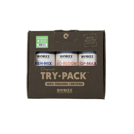 BioBizz Try-Pack Outdoor Set – organisches Dünger Komplettset 3x 250 ml