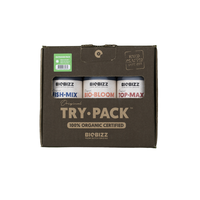 BioBizz Try-Pack Outdoor Set – organisches Dünger Komplettset 3x 250 ml