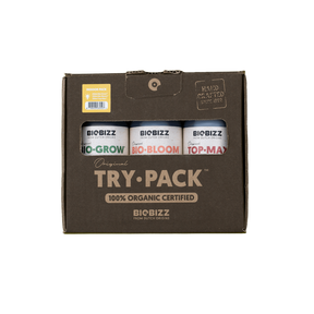 Das BioBizz Try-Pack Indoor bietet organische Dünger für optimales Pflanzenwachstum. Mit Bio Grow, Bio Bloom und Top Max wird dein Indoor-Garten gesund und ertragreich. Ideal für Anfänger und erfahrene Gärtner.
