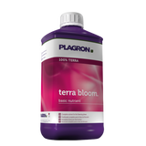 Plagron Terra Bloom 1L Flasche – mineralischer Blütedünger für die Blütephase, geeignet für Erde und erdähnliche Substrate.