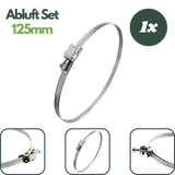 Metallschelle 125mm für feste Fixierung von Lüftungsschläuchen an Filter & Lüfter – langlebiges Montagezubehör für Growzelte