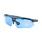 Grow-Sonnenbrille für LED-Growlampen in Seitenansicht mit UV400-Schutz