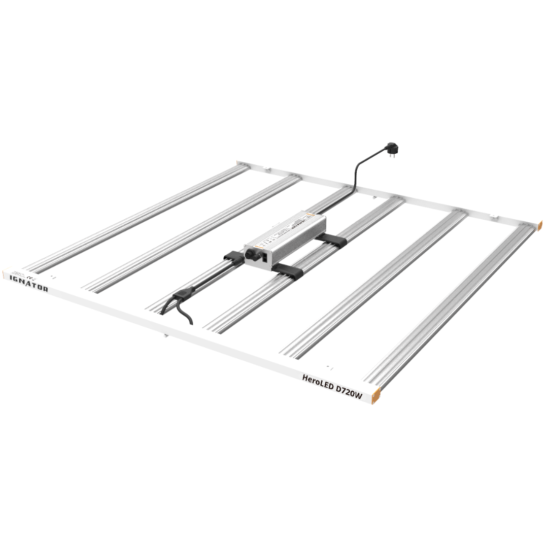 Ignator HeroLED D720W LED Growlampe für gleichmäßige Ausleuchtung der Growbox