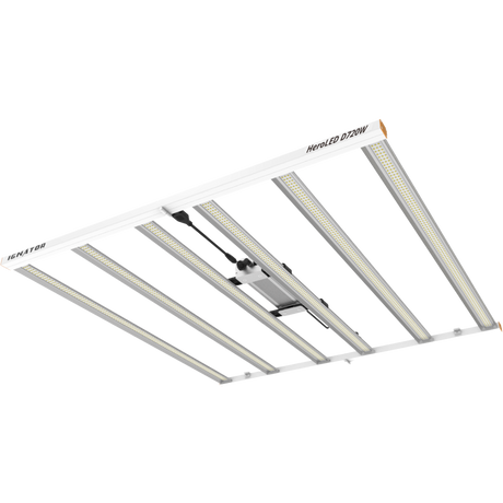 Vollspektrum LED Growlampe mit mehreren LED-Leisten für effizientes Pflanzenwachstum