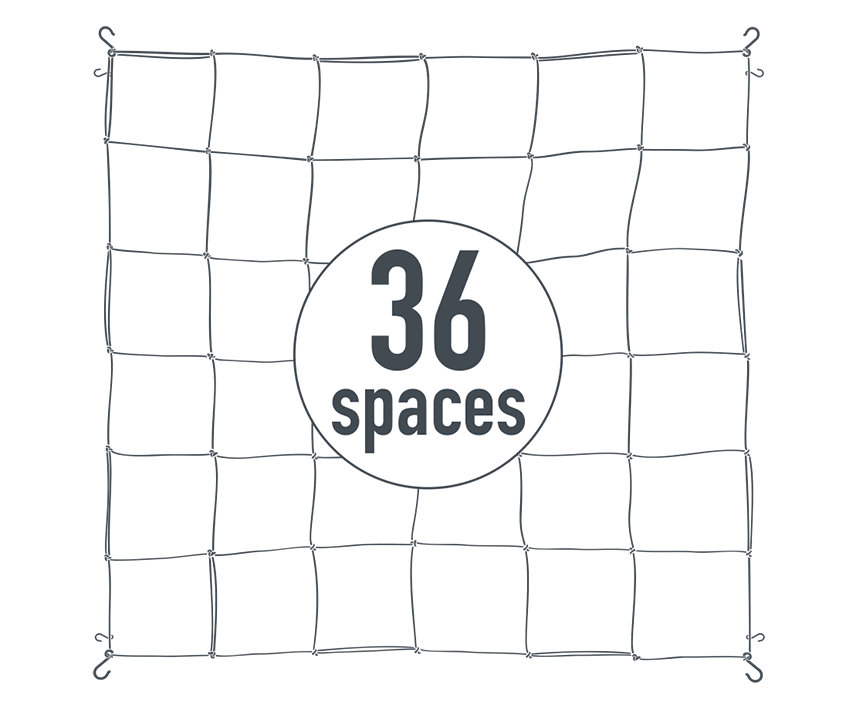 Pronet Ranknetz 60×60 – 120×120 cm