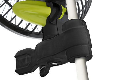Langlebiger und leiser Clip-Ventilator 12W für effiziente Luftzirkulation