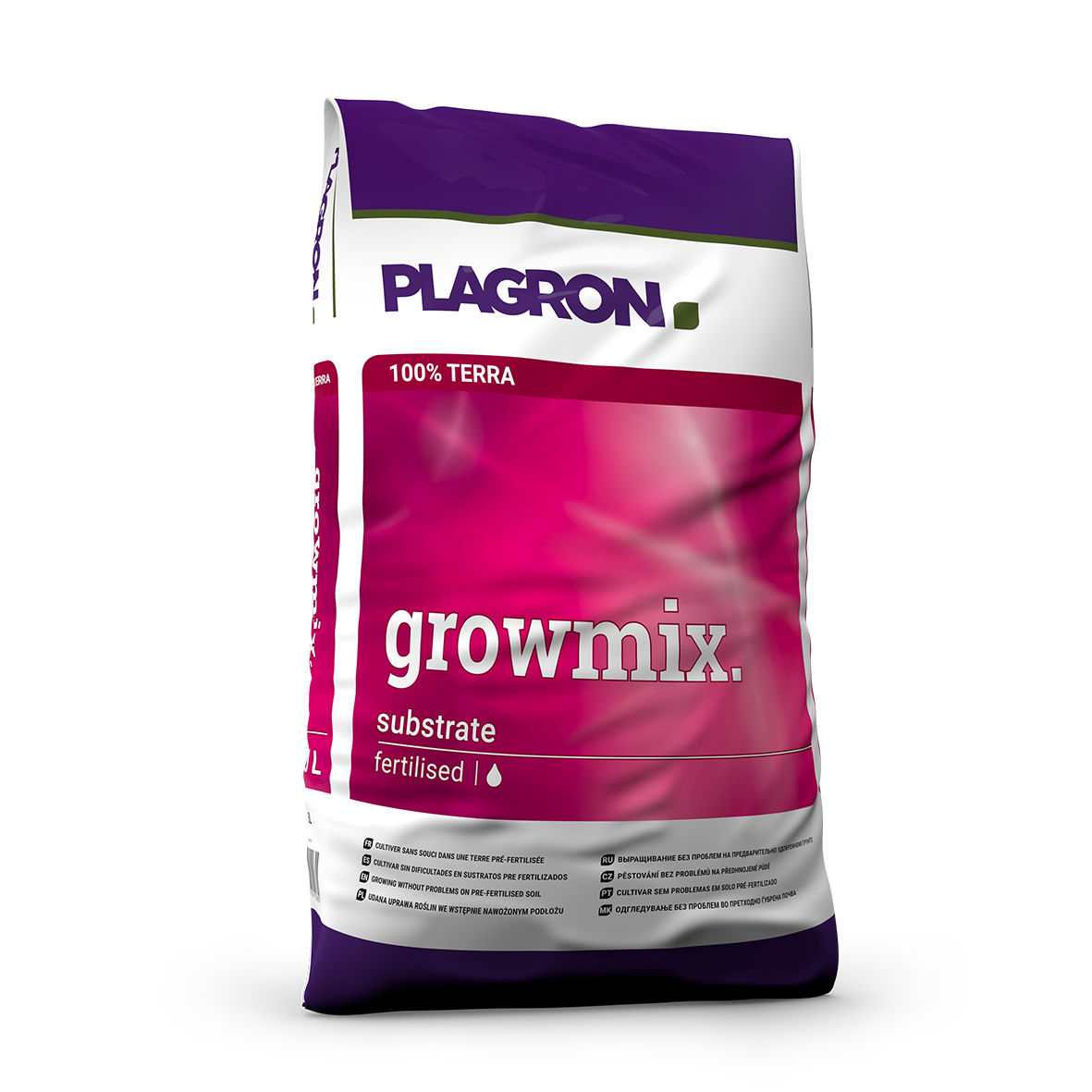 Plagron Growmix 50 L, mineralisch vorgedüngtes Pflanzensubstrat mit Perlite