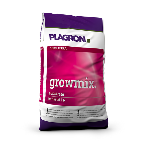 Plagron Growmix 50 L, mineralisch vorgedüngtes Pflanzensubstrat mit Perlite