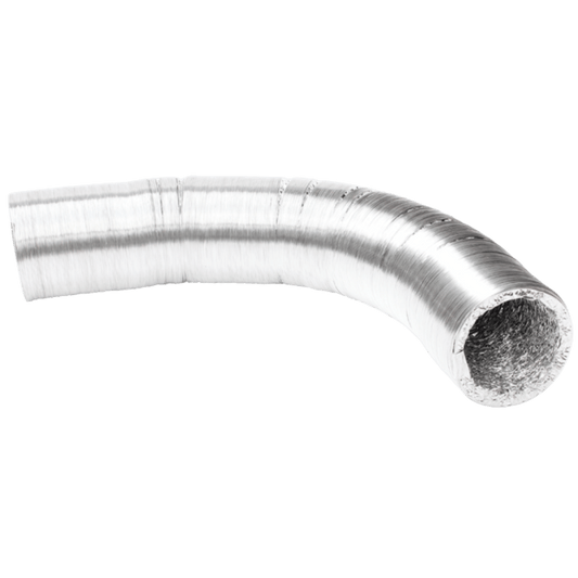 RAM Alu-Flexrohr 127 mm, 5 Meter lang – Dreilagiger, flexibler Abluftschlauch aus Aluminium und Polyester mit integrierter Stahldrahtspirale. Geeignet für Growboxen, Lüftungssysteme und Aktivkohlefilter.