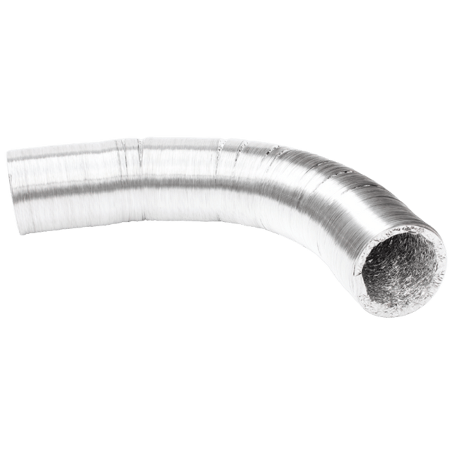 RAM Alu-Flexrohr 127 mm, 5 Meter lang – Dreilagiger, flexibler Abluftschlauch aus Aluminium und Polyester mit integrierter Stahldrahtspirale. Geeignet für Growboxen, Lüftungssysteme und Aktivkohlefilter.