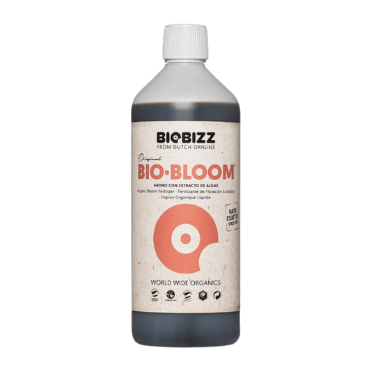 BioBizz Bio-Bloom 1L – Hochwertiger, organischer Dünger für die Blütephase. Fördert Blütenwachstum, steigert den Ertrag und verbessert den Geschmack der Ernte. Geeignet für Erde & Kokos, Indoor & Outdoor.