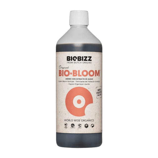 BioBizz Bio-Bloom 1L – Hochwertiger, organischer Dünger für die Blütephase. Fördert Blütenwachstum, steigert den Ertrag und verbessert den Geschmack der Ernte. Geeignet für Erde & Kokos, Indoor & Outdoor.