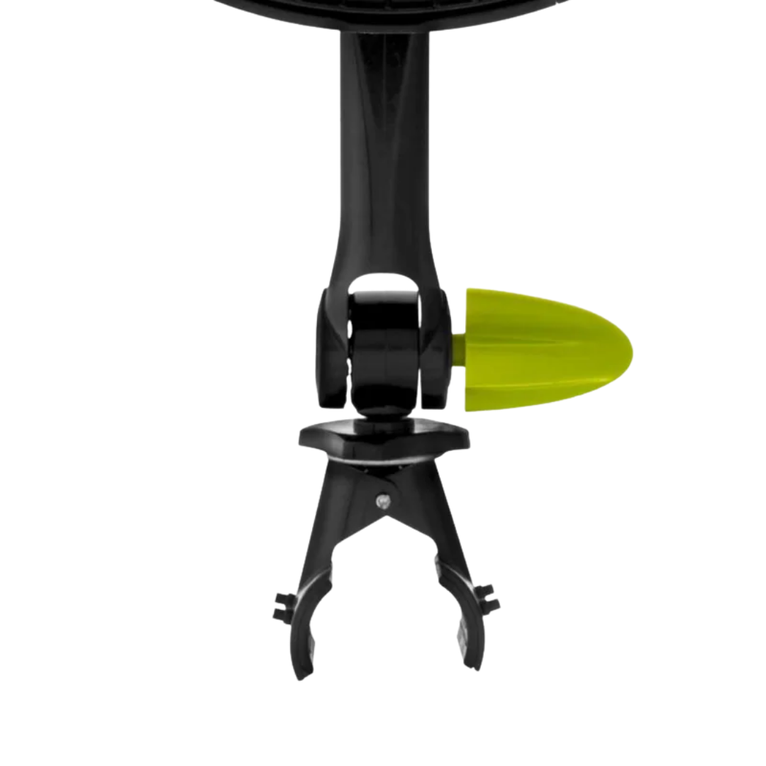 GHP Clipventilator Halterung für Growbox-Stangen bis 3 cm – robuster Clip für sicheren Halt an Zeltstangen und Rohren