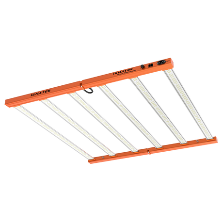 Ignator HeroLED T720W Compact vollständig aufgeklappt – 6 LED-Balken mit Samsung LEDs