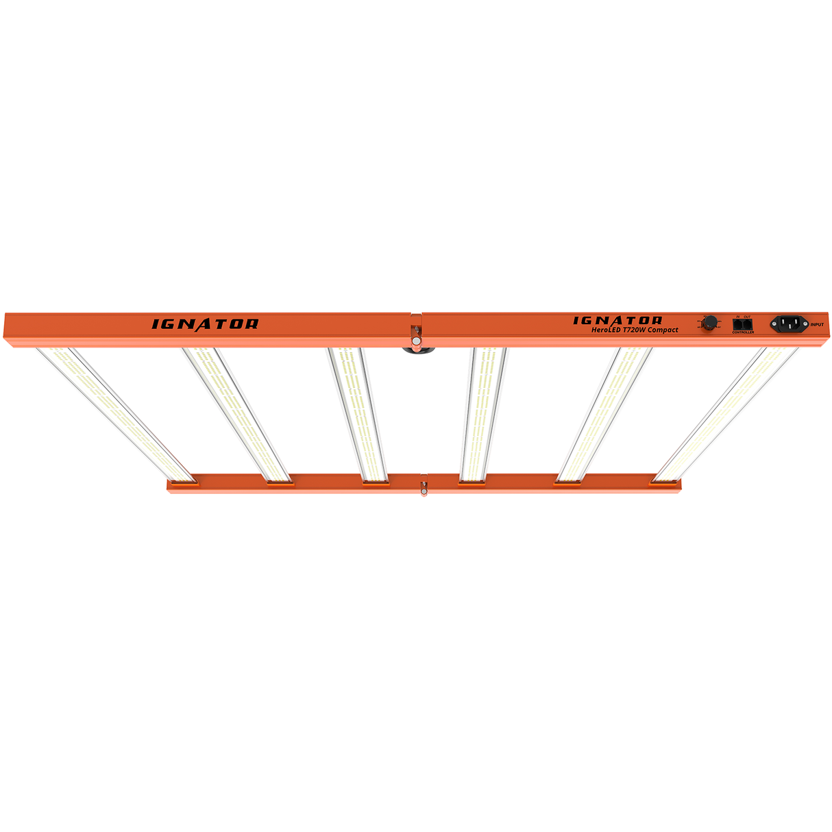 Frontalansicht der HeroLED T720W Compact – optimale Lichtverteilung & kompakter Aufbau