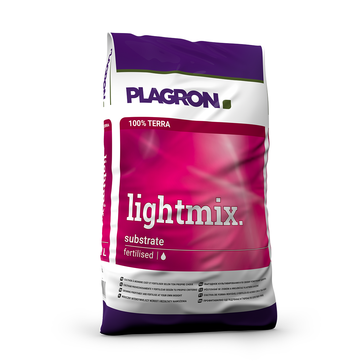 Plagron Lightmix 50 L, mineralisch vorgedüngtes Substrat mit Perlite