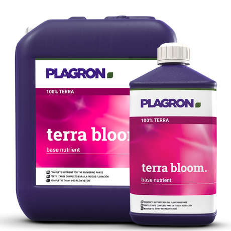 Plagron Terra Bloom mineralischer Blütedünger als 1-L-Flasche und 5-L-Kanister