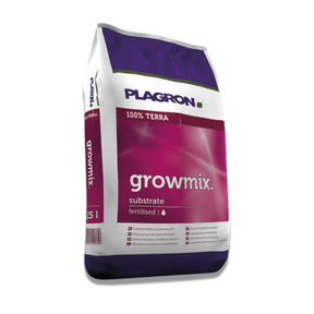 Plagron Growmix 25L Erde mit Perlite – vorgedüngtes Substrat.