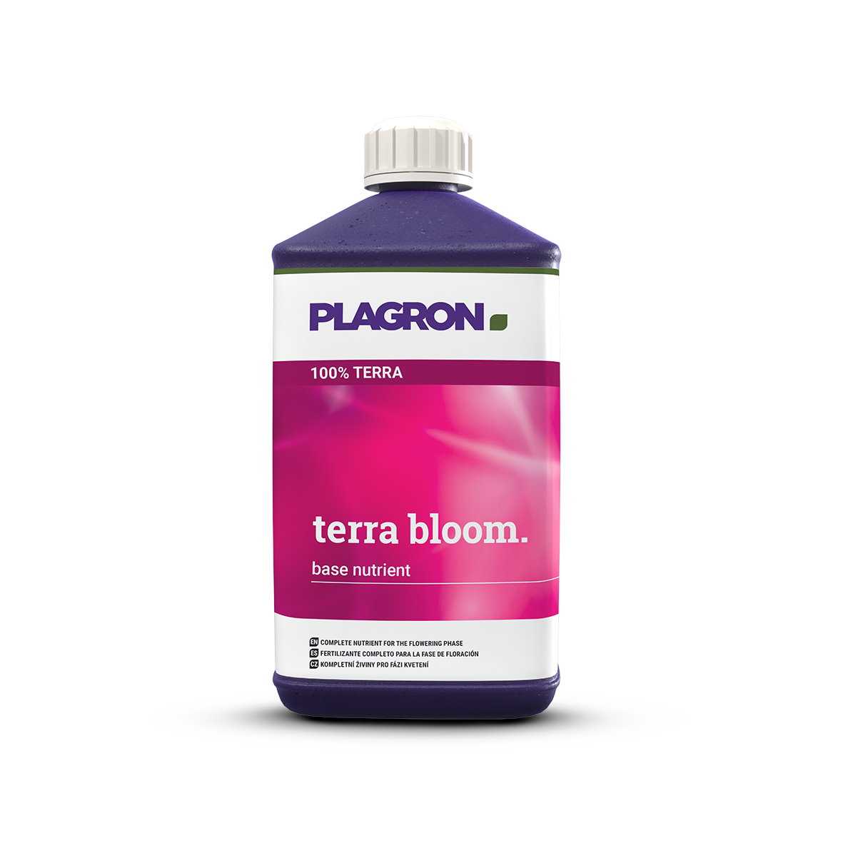 Plagron Terra Bloom 1 L mineralischer Basisdünger für die Blütephase auf Erde