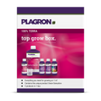 Plagron Top Grow Box 100% Terra Düngerset mit Terra Grow, Terra Bloom, Power Roots, Pure Zym und Green Sensation