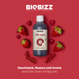 BioBizz Top-Max organischer Blüteverstärker für maximale Aromaentwicklung und hochwertige Ernten