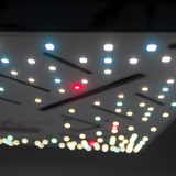 Aktive FLUXshield 300 mit sichtbar leuchtenden Samsung LM301H Evo und Osram High Power LEDs